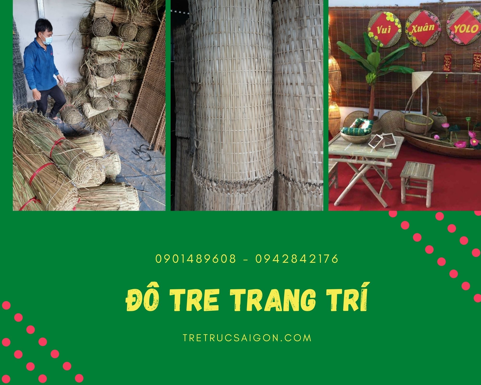 đồ tre trang trí